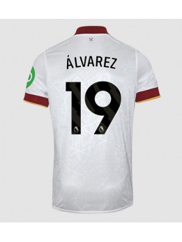 West Ham United Edson Alvarez #19 Rezervni Dres 2024-25 Kratak Rukavima